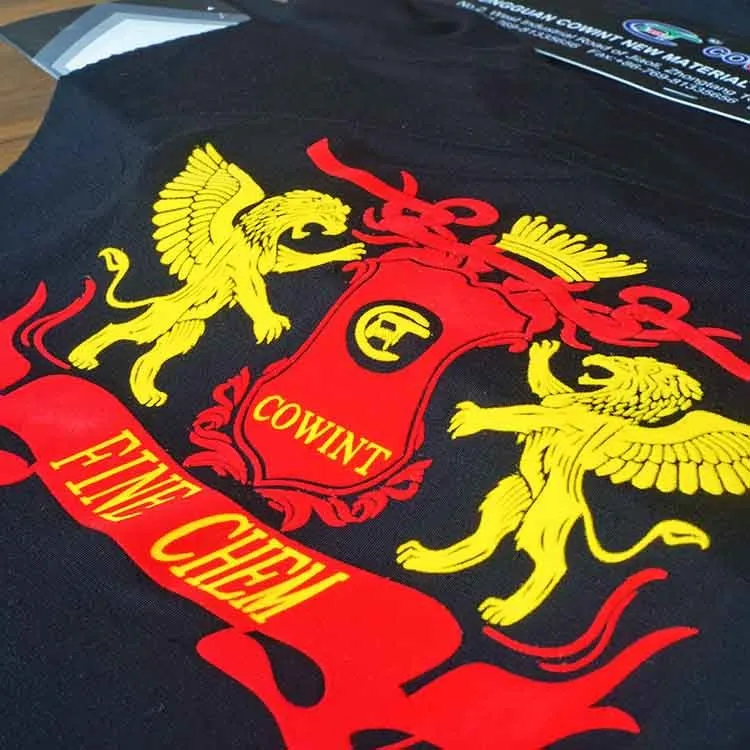 Multi Färg Flock Print