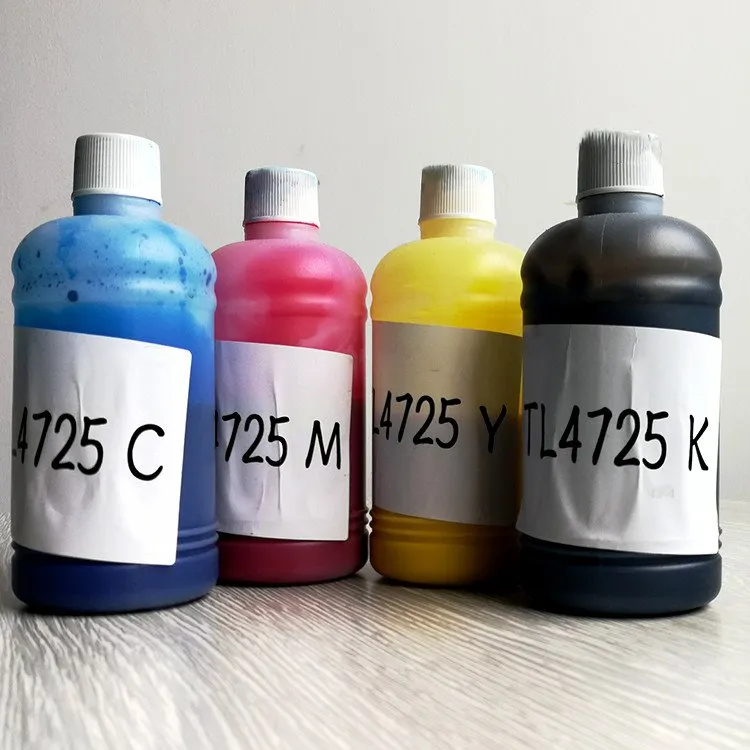 Klistra in i flerfärgad utskrift